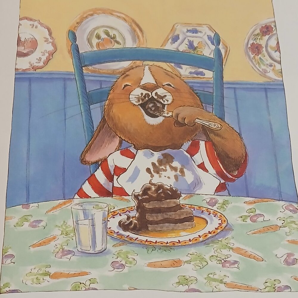 Rabbit Ears children's book with plush bunny - Picture 7 of 7